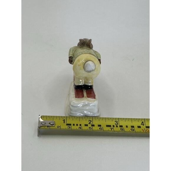 Royal Doulton Bunnykins Down Hill Skier"Porcelain 1984 Made In England Figurine - Picture 10 of 10